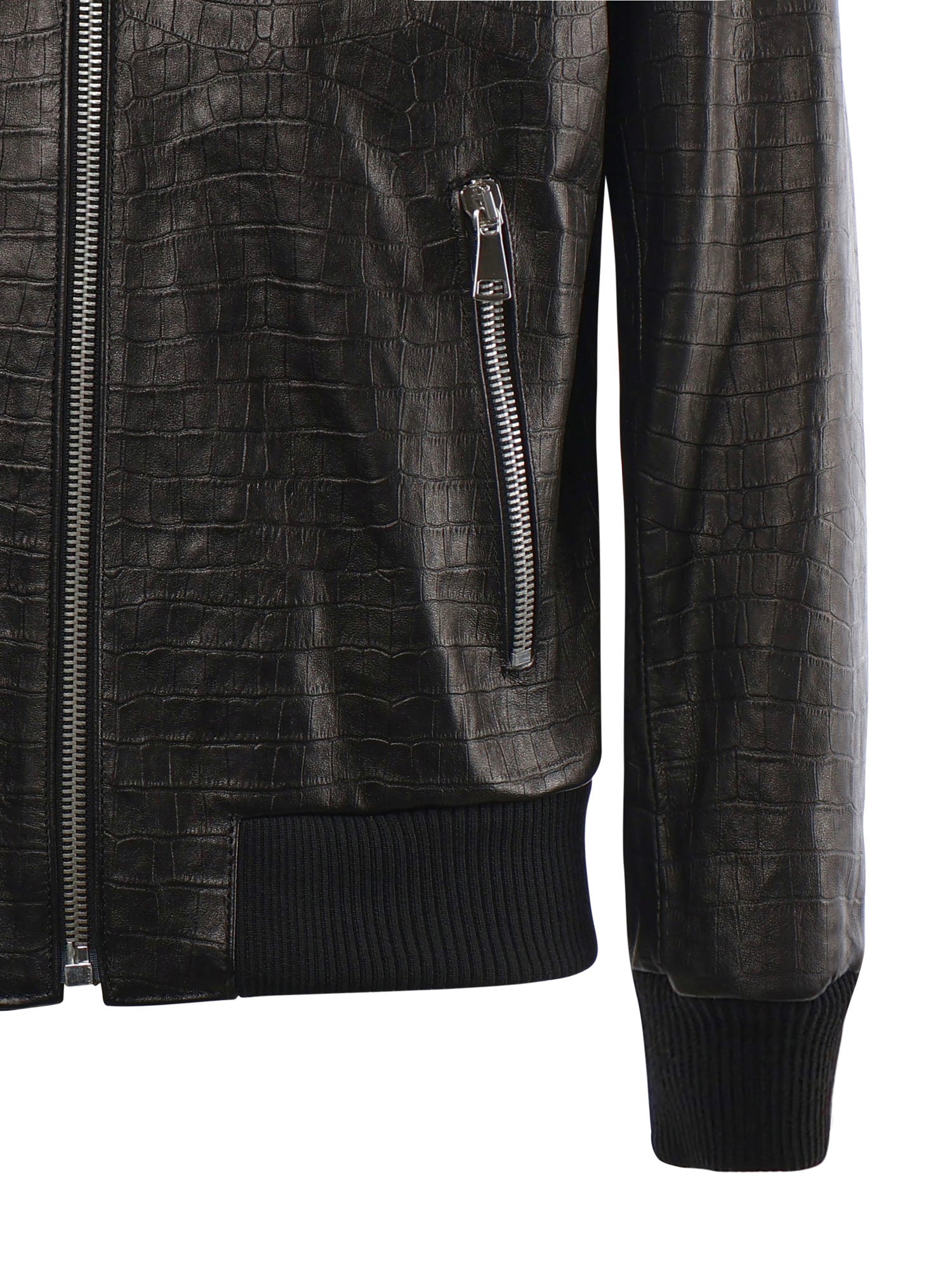 Bomber GoodFellas in pelle MIAMI VICE COCCONERO GIULIANO GALIANO 