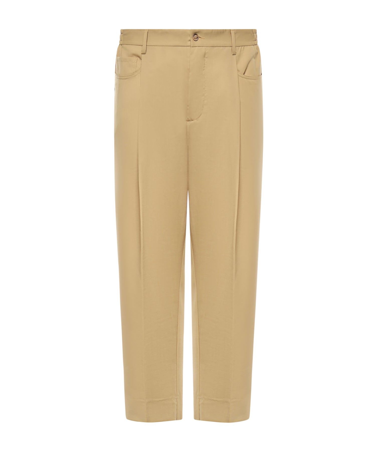 Pantalone Nikla in misto lana NIKLAS CAMEL GIULIANO GALIANO 