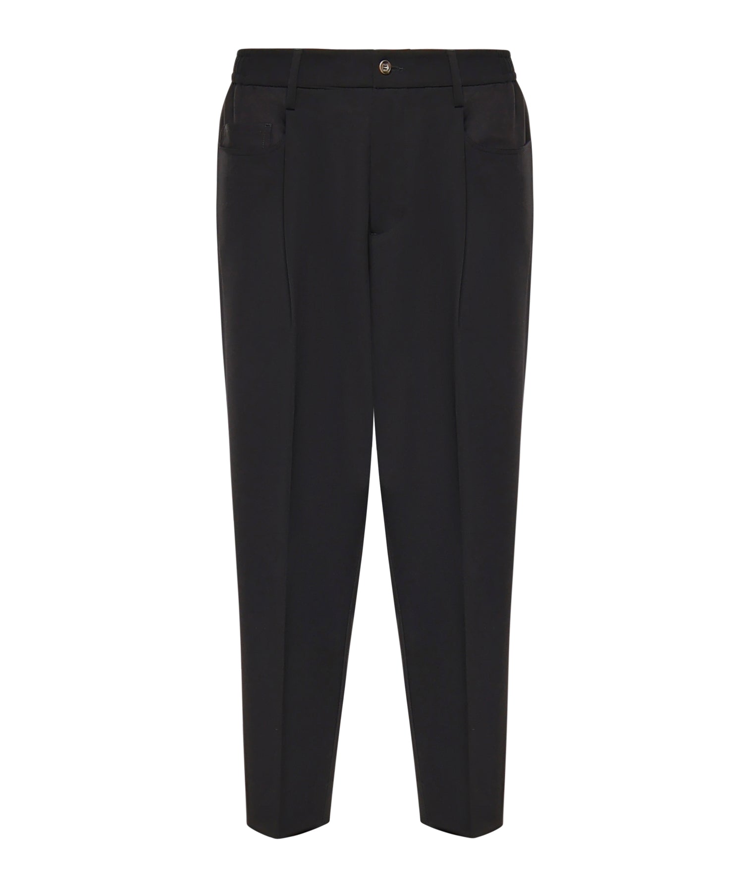 Pantalone Nikla in misto lana NIKLAS NERO GIULIANO GALIANO 