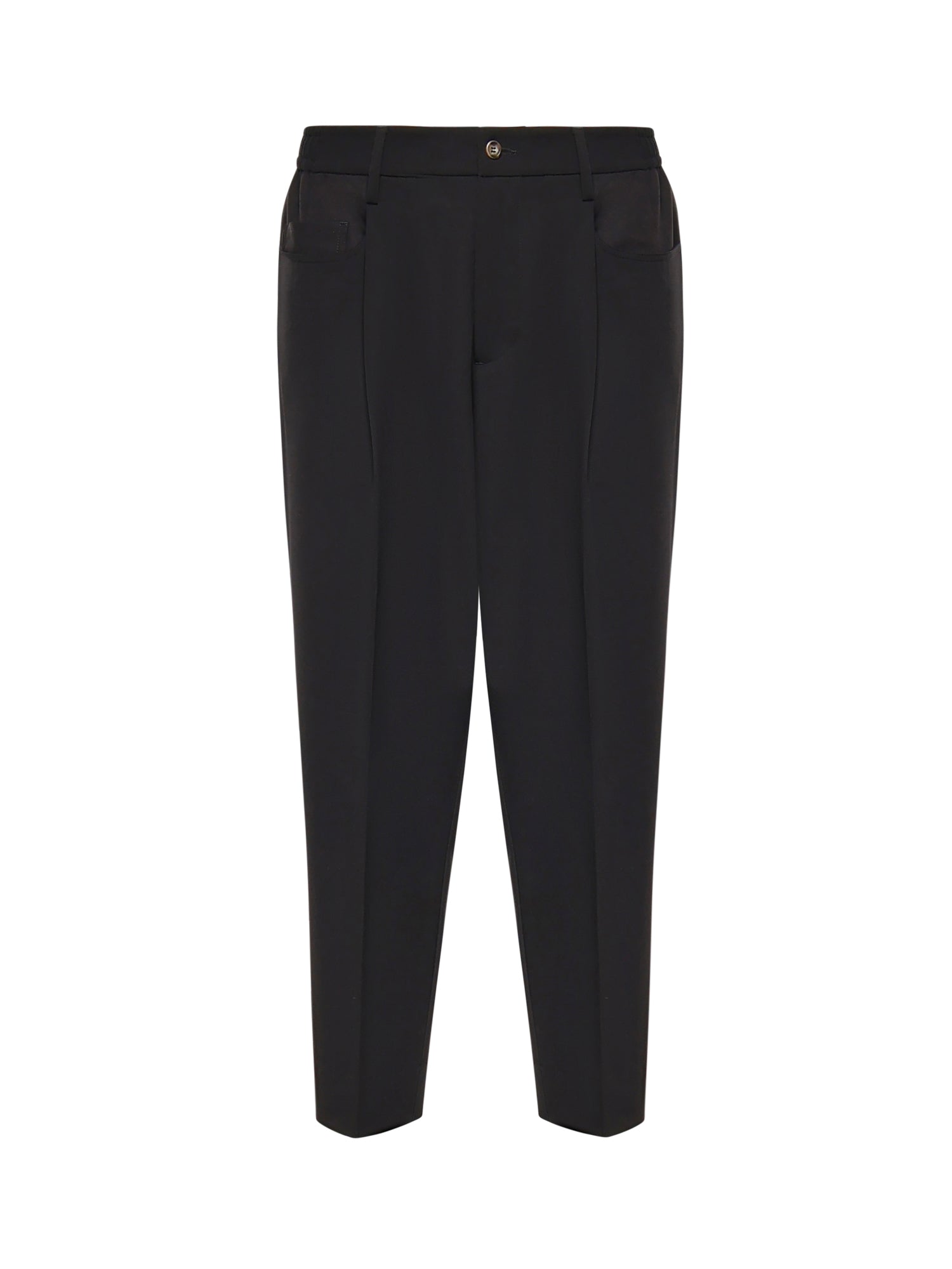 Pantalone Nikla in misto lana NIKLAS NERO GIULIANO GALIANO 