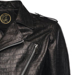 Giubbotto Push It in pelle PUSH IT CROCNERO GIULIANO GALIANO 