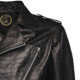 Giubbotto Push It in pelle PUSH IT CROCNERO GIULIANO GALIANO 