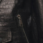 Giubbotto Push It in pelle PUSH IT CROCNERO GIULIANO GALIANO 