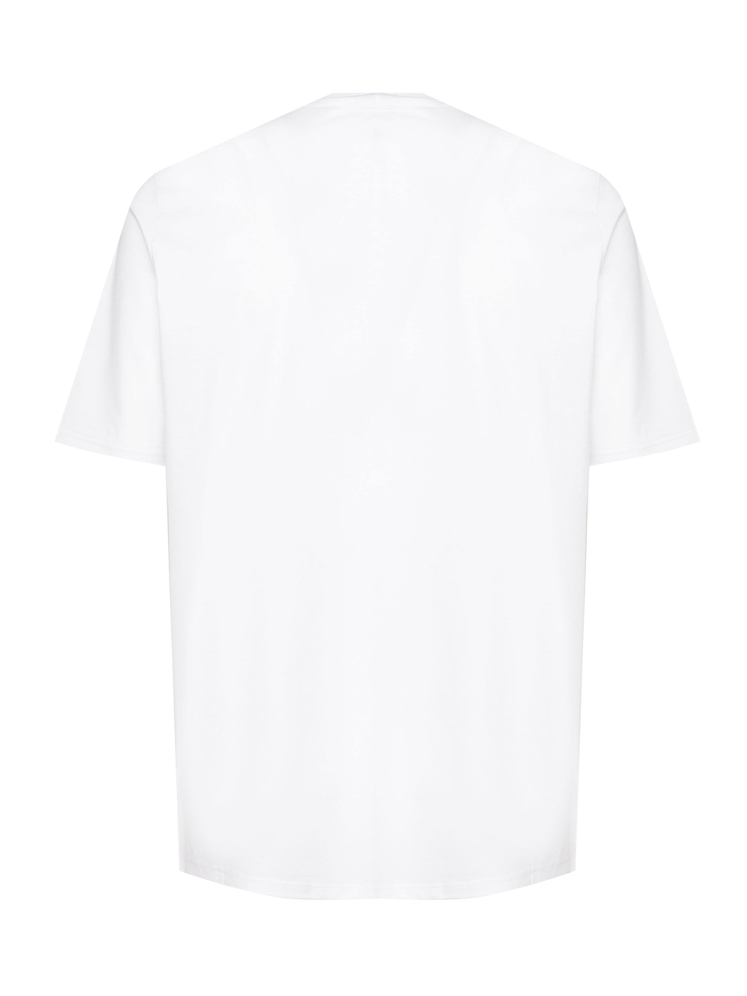 T-shirt Vice in cotone premium VICE BIANCO GIULIANO GALIANO 