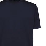 T-shirt Vice in cotone premium VICE BLU GIULIANO GALIANO 