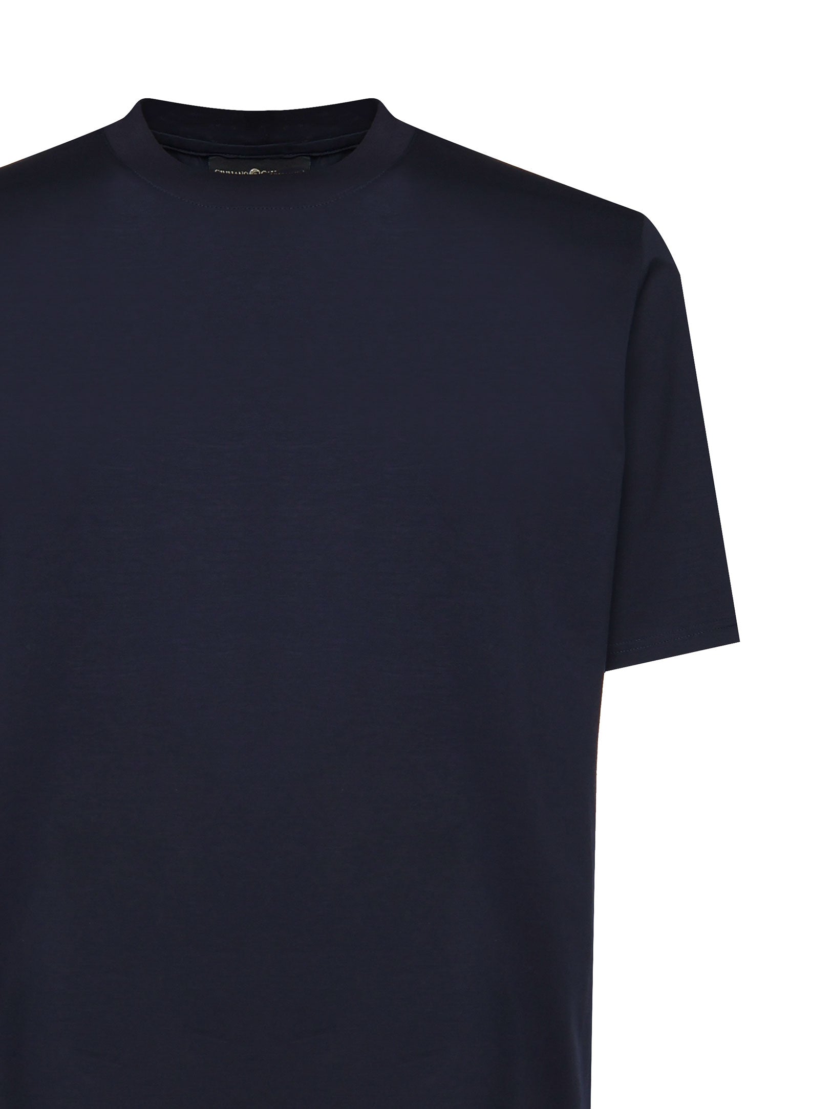 T-shirt Vice in cotone premium VICE BLU GIULIANO GALIANO 