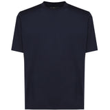 T-shirt Vice in cotone premium VICE BLU GIULIANO GALIANO 