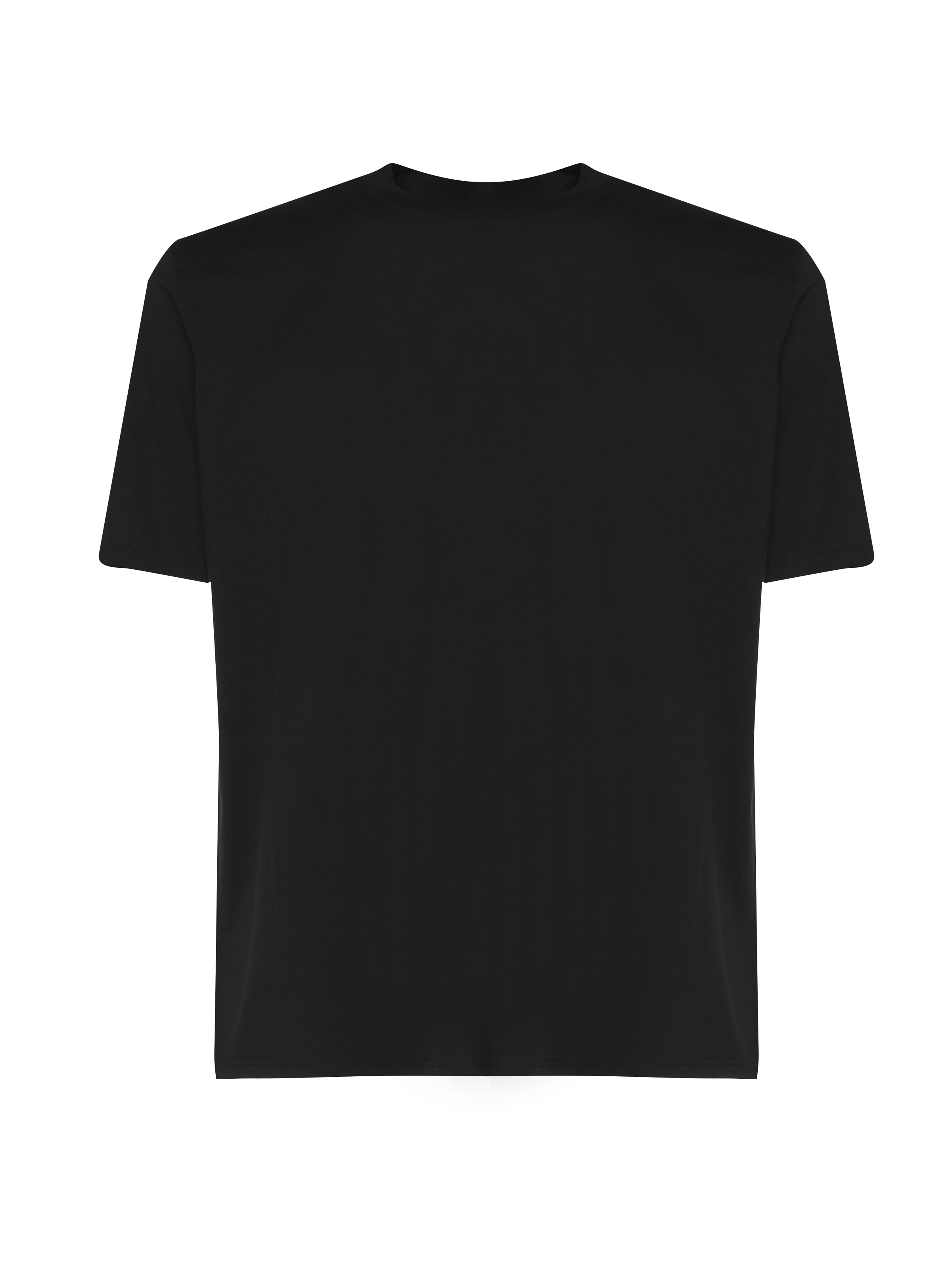 T-shirt Vice in cotone premium VICE NERO GIULIANO GALIANO 