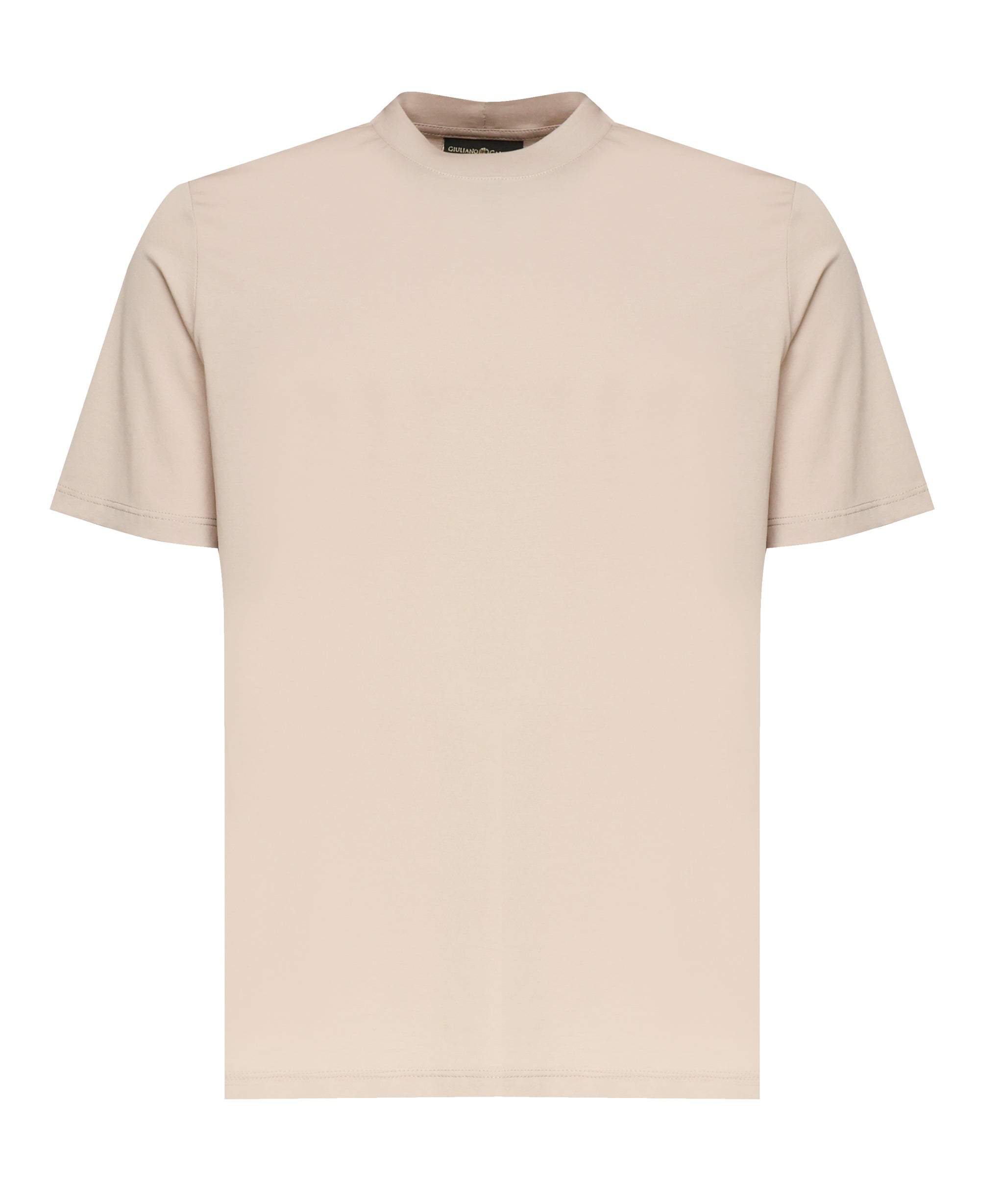 T-shirt Vice in cotone premium VICE BEIGE GIULIANO GALIANO 