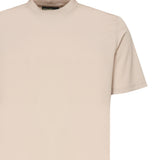 T-shirt Vice in cotone premium VICE BEIGE GIULIANO GALIANO 