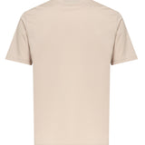 T-shirt Vice in cotone premium VICE BEIGE GIULIANO GALIANO 
