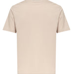 T-shirt Vice in cotone premium VICE BEIGE GIULIANO GALIANO 