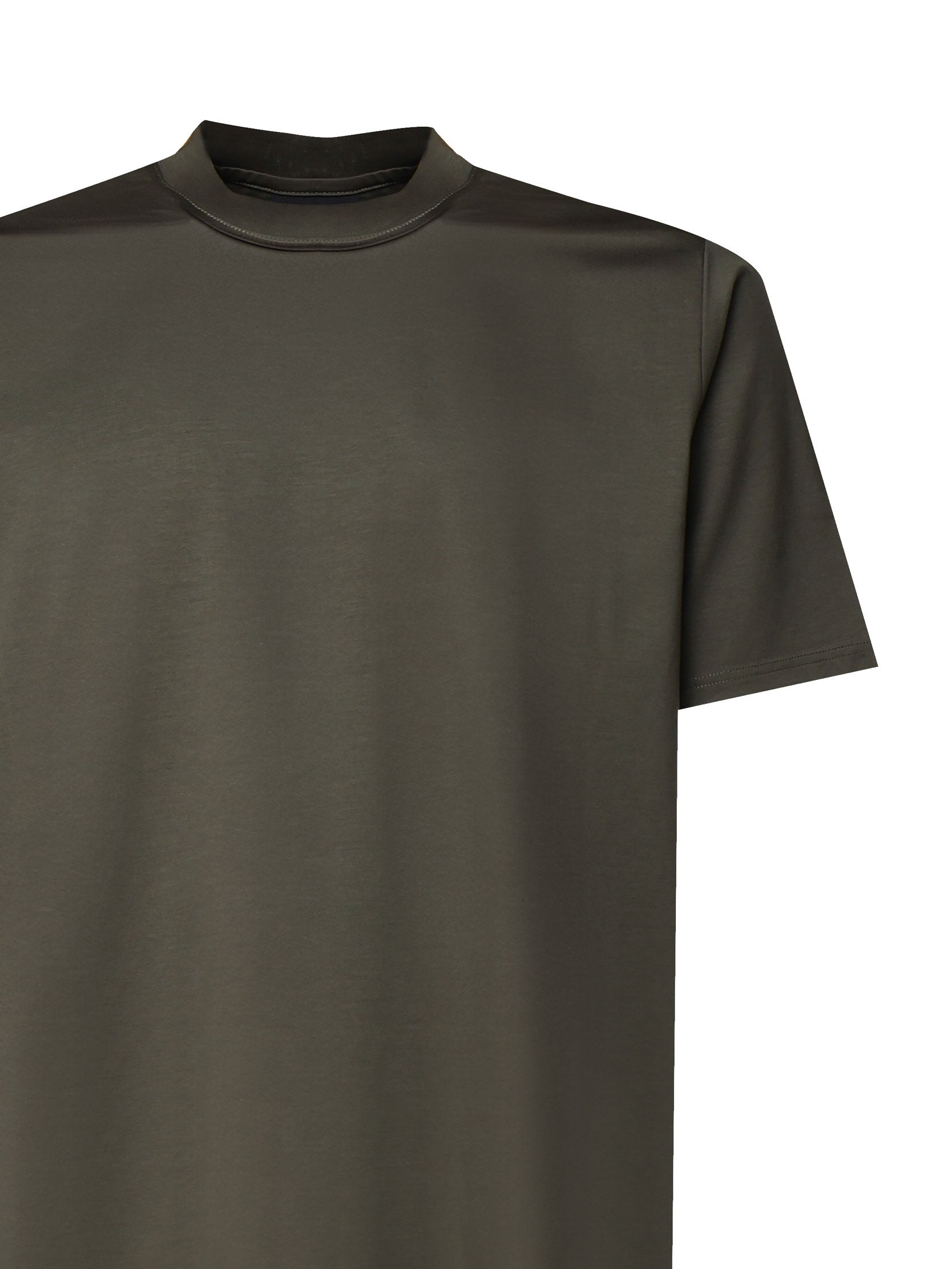 T-shirt Vice in cotone premium VICE VERDE GIULIANO GALIANO 