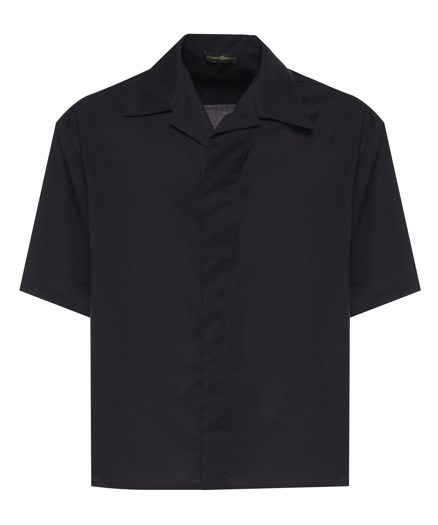 Camicia Molten in misto lana VOLTEN BLU GIULIANO GALIANO 