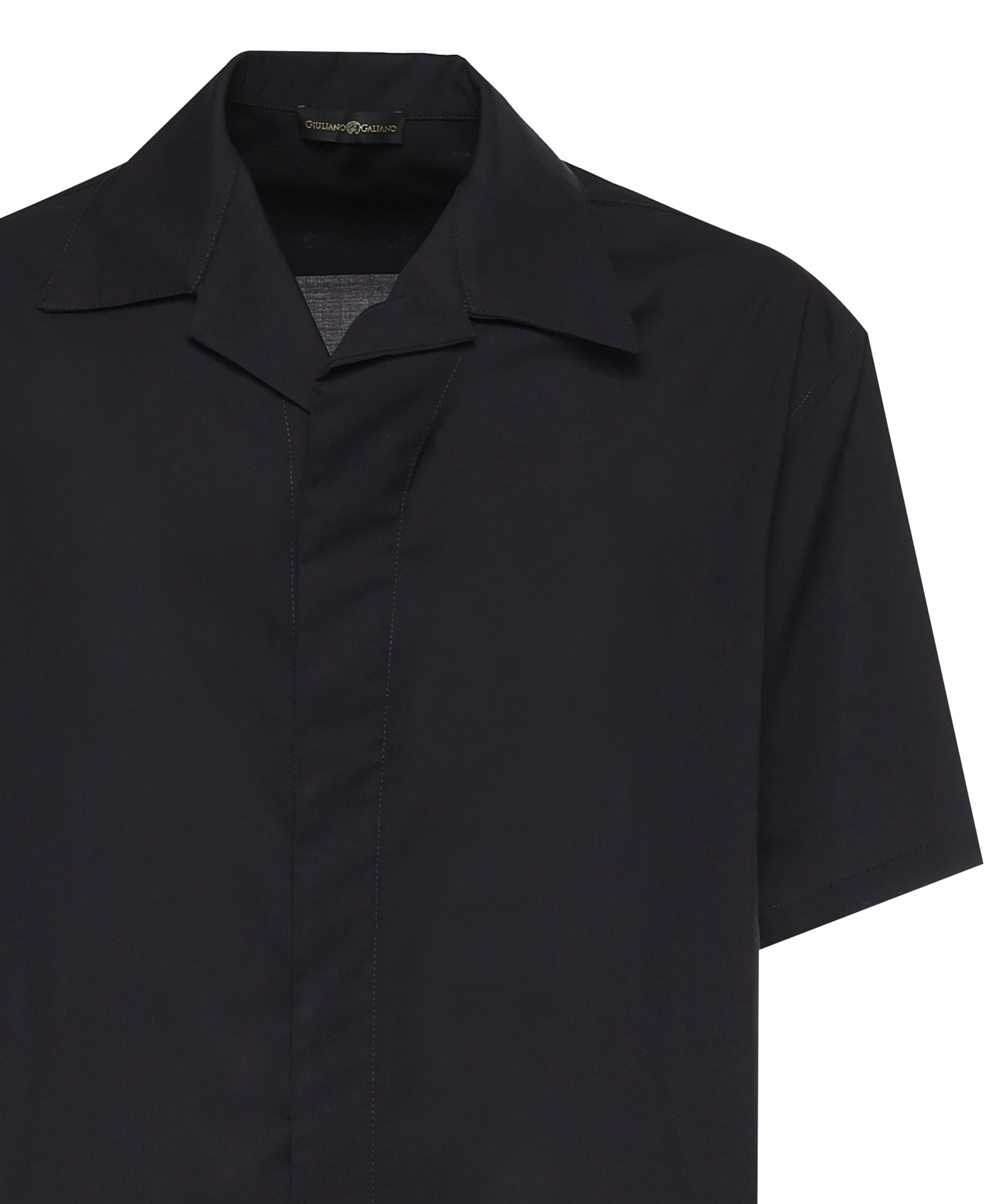Camicia Molten in misto lana VOLTEN BLU GIULIANO GALIANO 