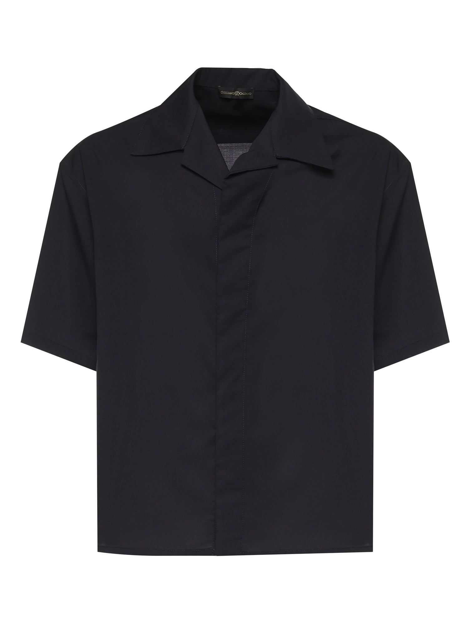 Camicia Molten in misto lana VOLTEN BLU GIULIANO GALIANO 