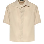 Camicia Molten in misto lana VOLTEN SABBIA GIULIANO GALIANO 