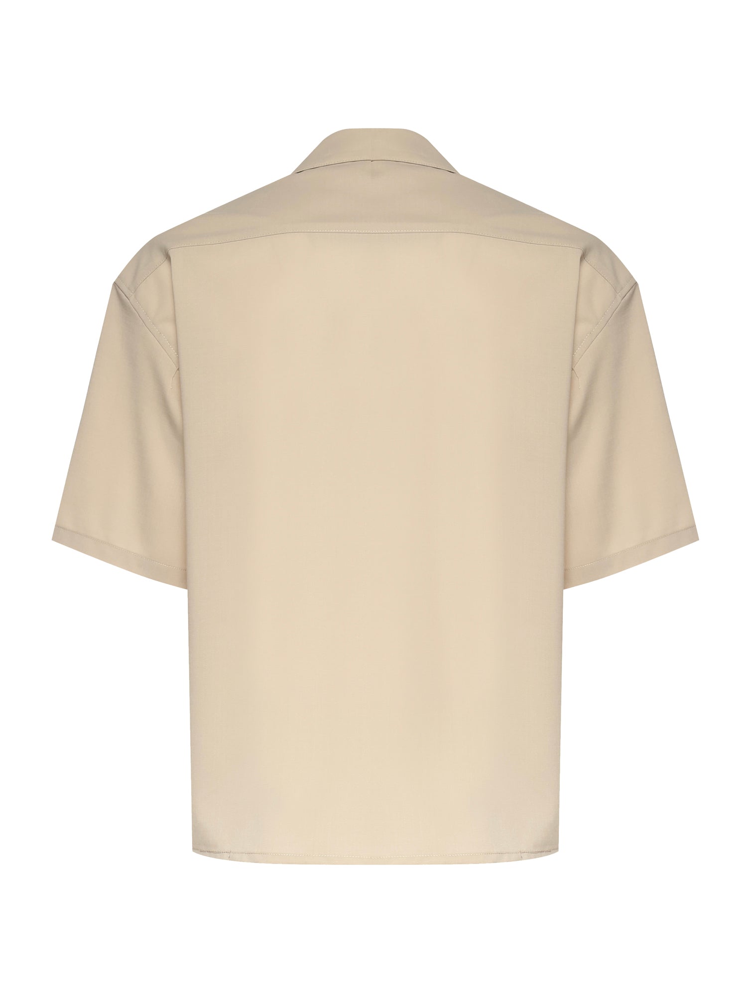 Camicia Molten in misto lana VOLTEN SABBIA GIULIANO GALIANO 