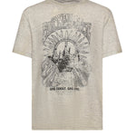 T-shirt in jersey con stampa GMP01220 P00252460255 GOLDEN GOOSE 