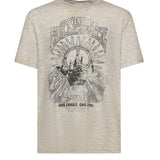 T-shirt in jersey con stampa GMP01220 P00252460255 GOLDEN GOOSE 