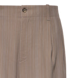 Pantaloni in misto lana con motivo gessato GMP01508 P00232660398 GOLDEN GOOSE 