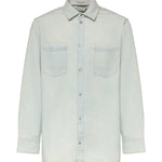 Overshirt in denim GMP02519 P00235950491 GOLDEN GOOSE 