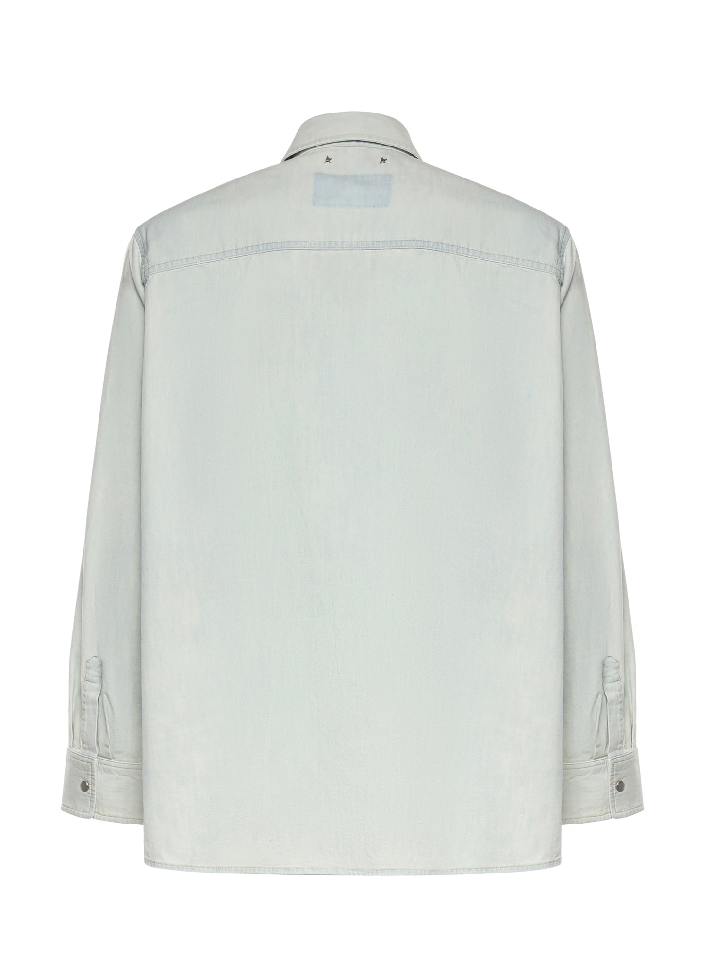 Overshirt in denim GMP02519 P00235950491 GOLDEN GOOSE 