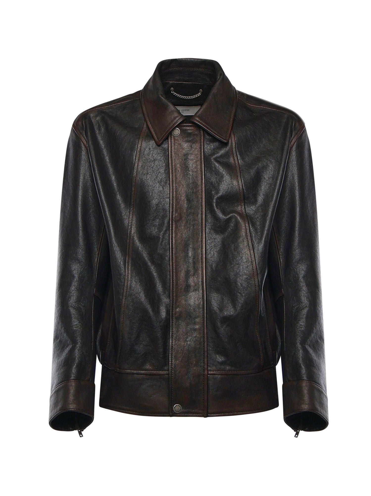 Giacca bomber in nappa GMP02531 P00230140249 GOLDEN GOOSE 