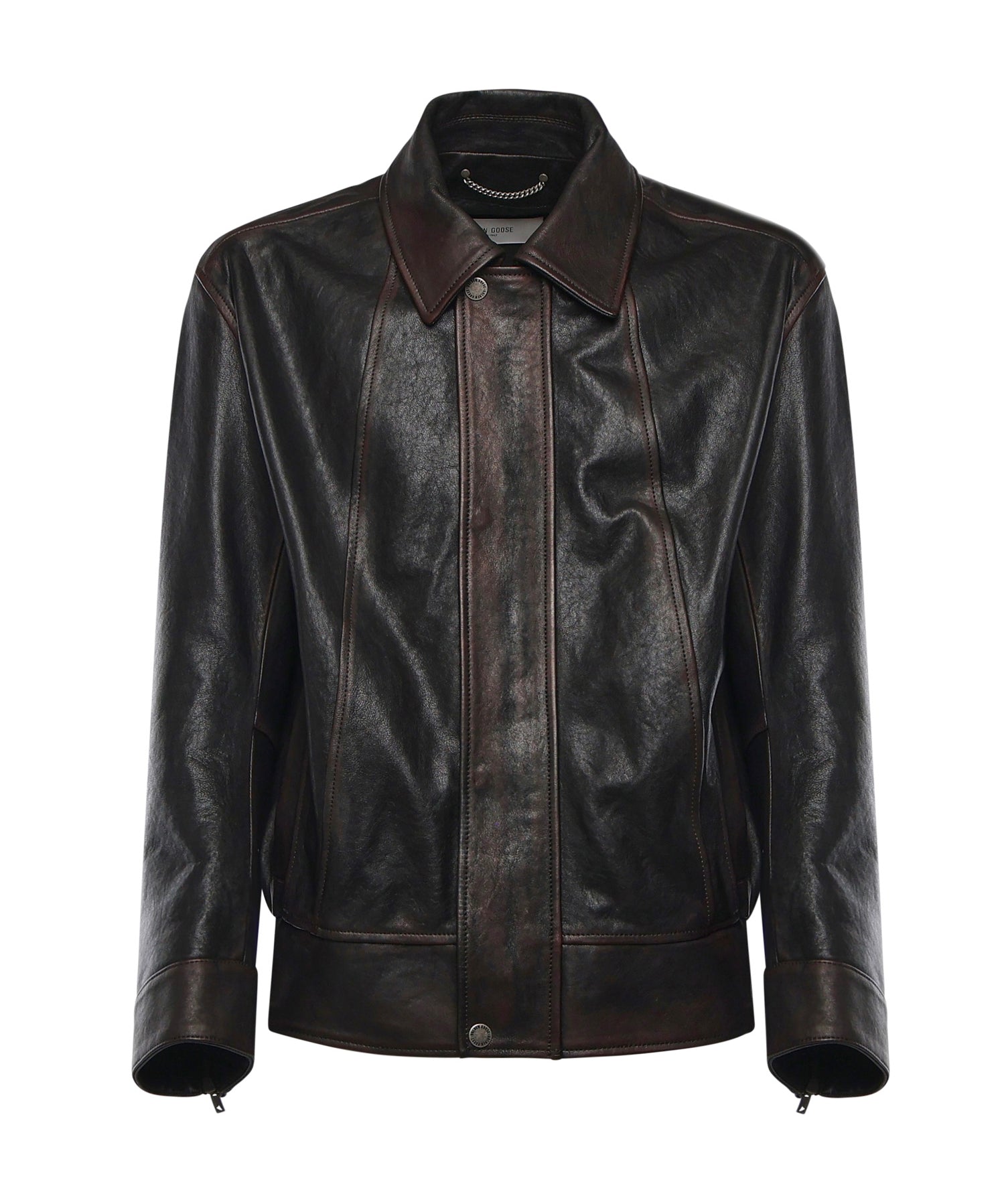 Giacca bomber in nappa GMP02531 P00230140249 GOLDEN GOOSE 
