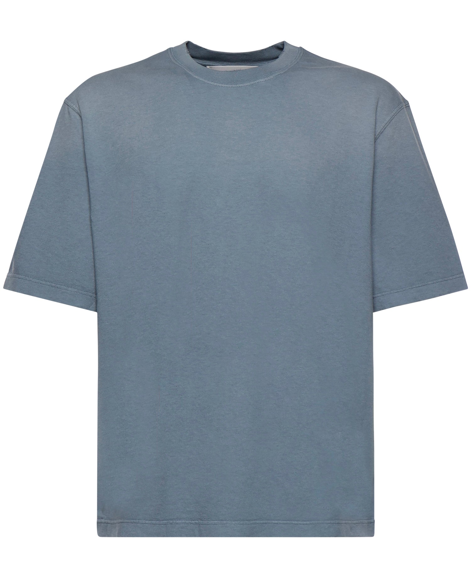 T-shirt con stampa reverse sul retro GUP01873 P00177350813 GOLDEN GOOSE 