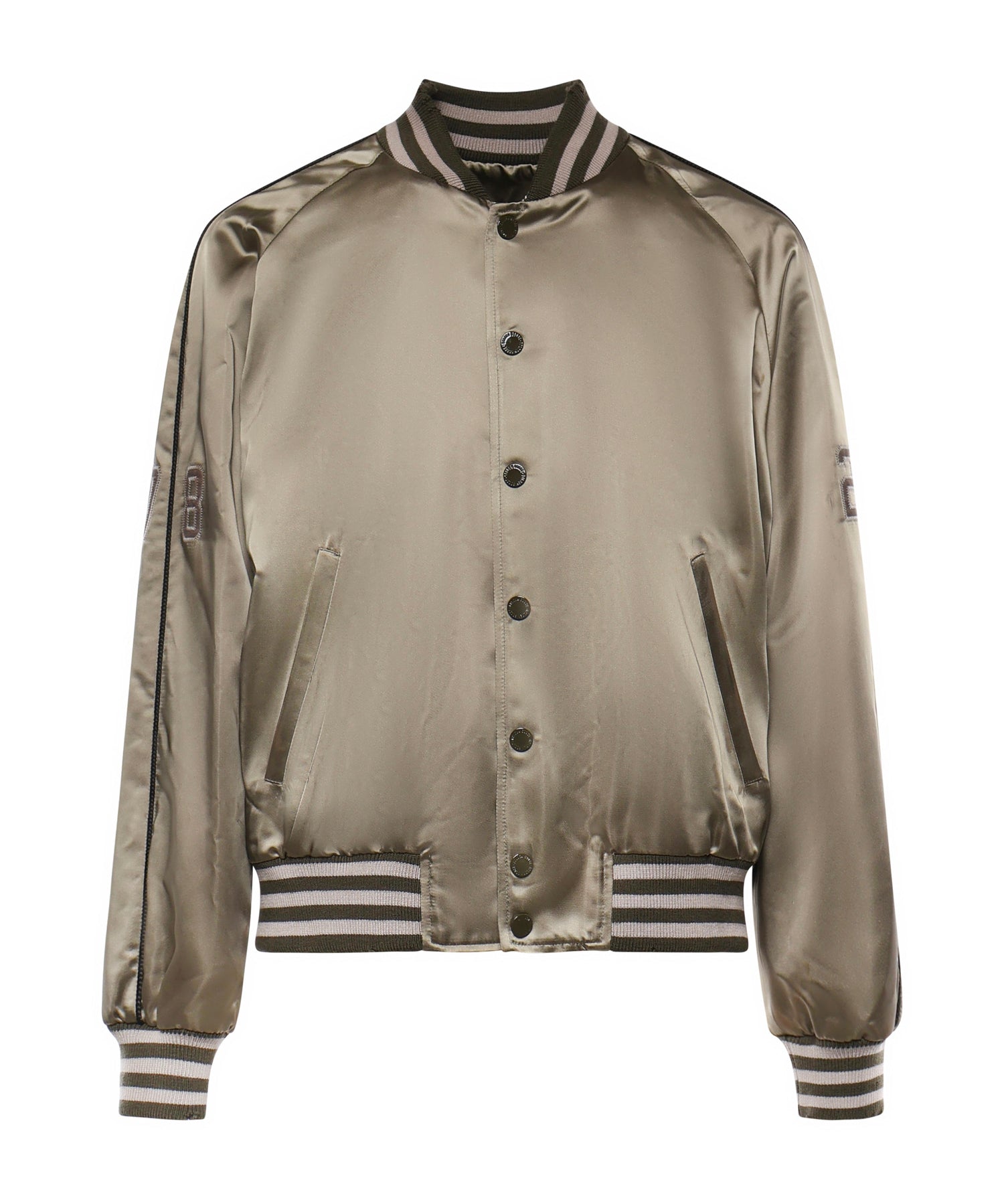 Bomber in satin GUP02540 P00232435957 GOLDEN GOOSE 
