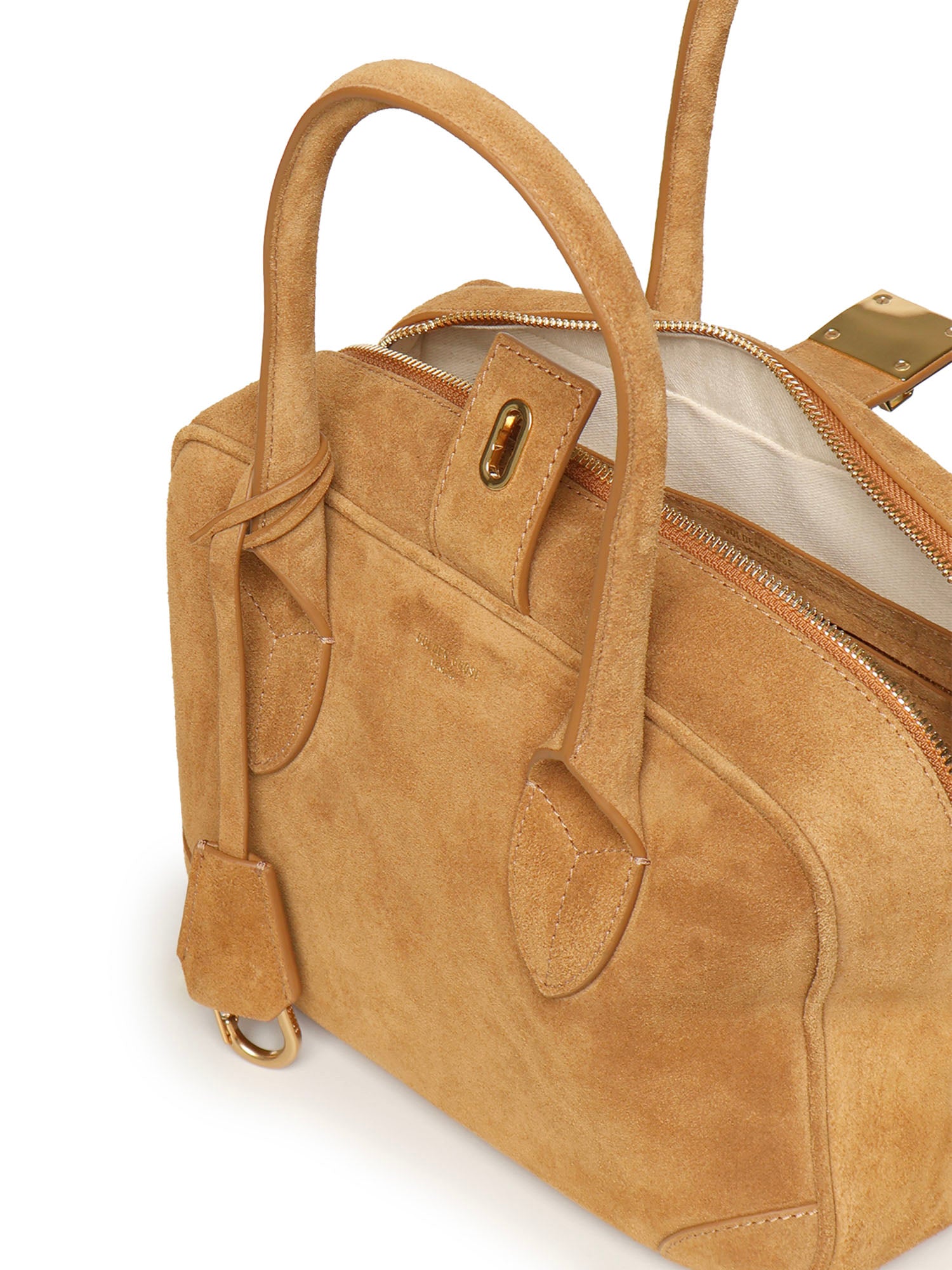 Borsa Vita in suede con logo GWA00470 A00079855303 GOLDEN GOOSE 