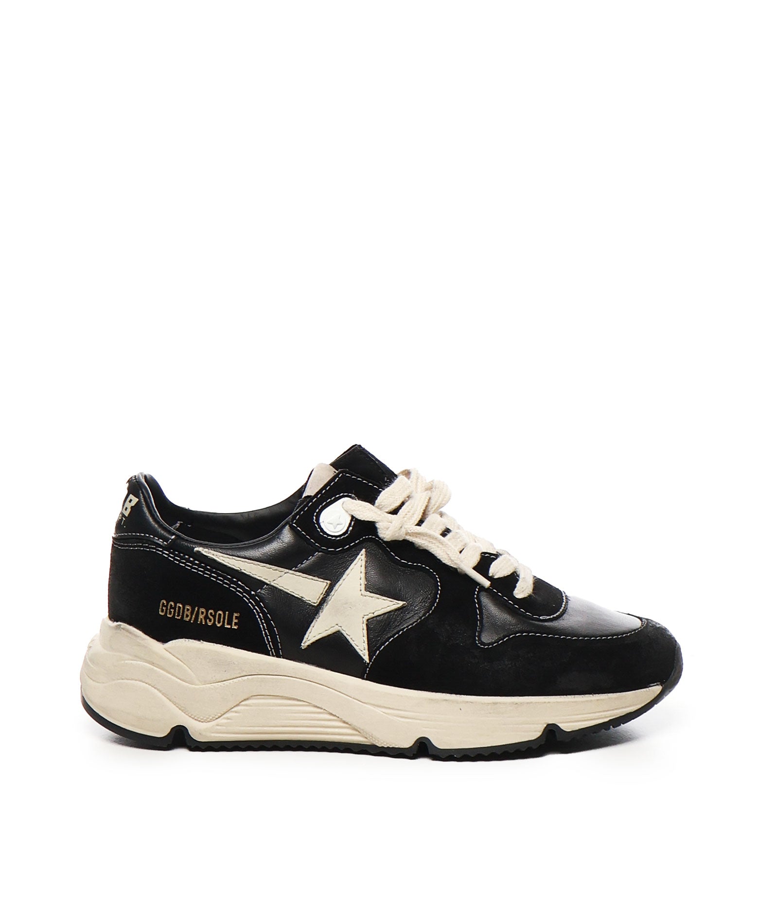 Sneaker Running Sole in nappa e suede GWF00126 F00377590352 GOLDEN GOOSE 