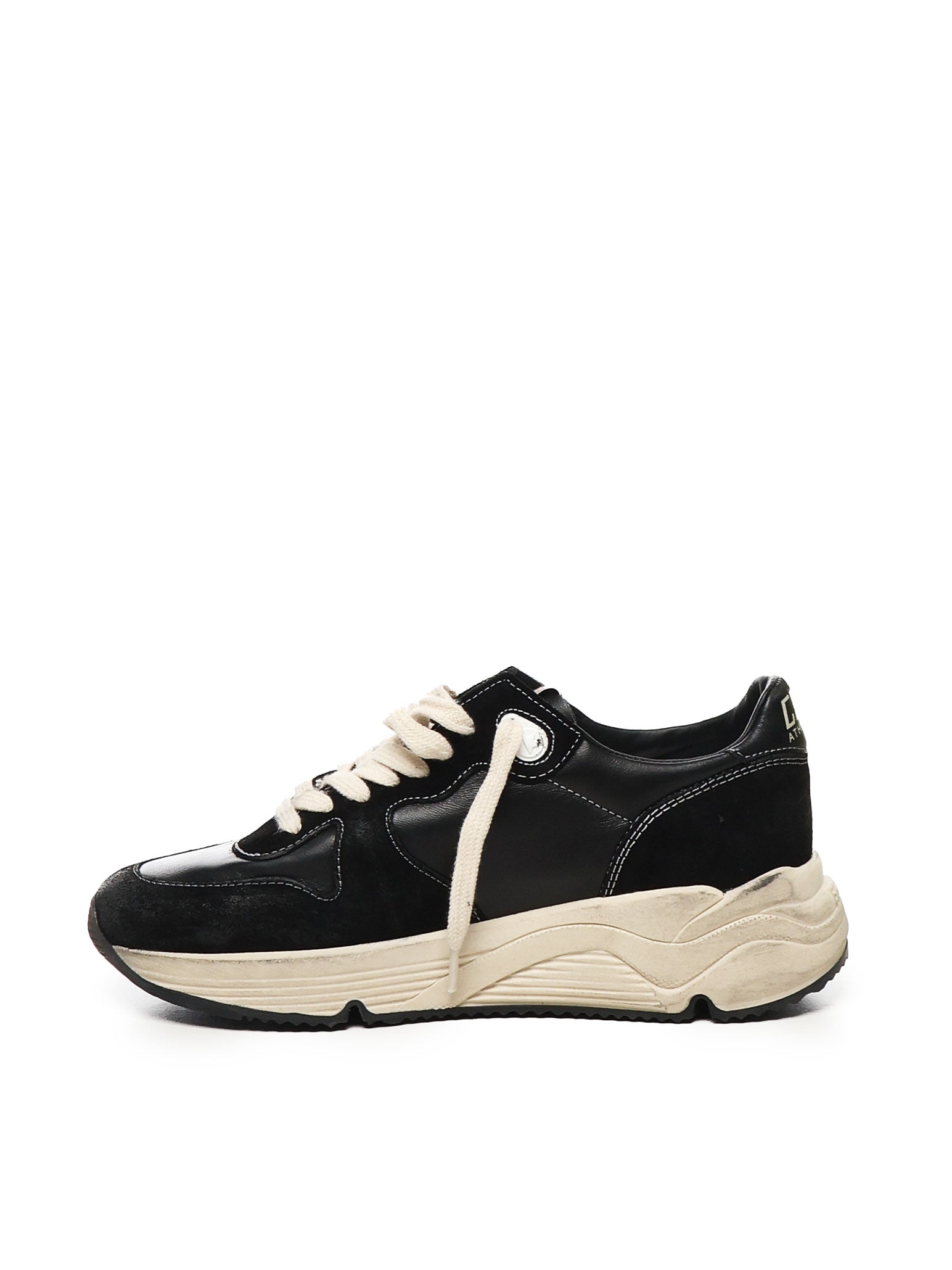 Sneaker Running Sole in nappa e suede GWF00126 F00377590352 GOLDEN GOOSE 