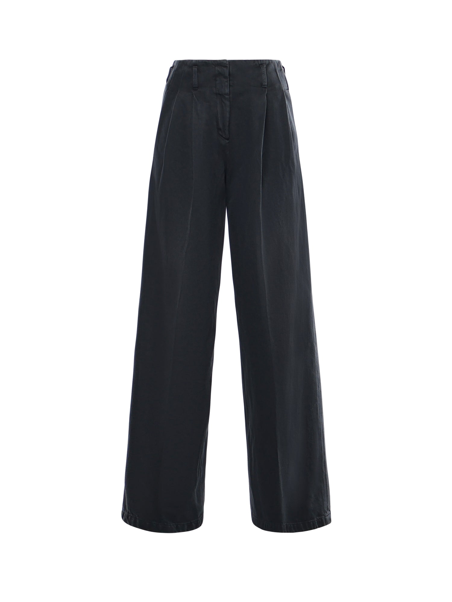 Jeans in denim con trattamento lived-in GWP01203 P00234790100 GOLDEN GOOSE 