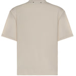 T-shirt con stampa in cotone GWP01874 P00237211560 GOLDEN GOOSE 