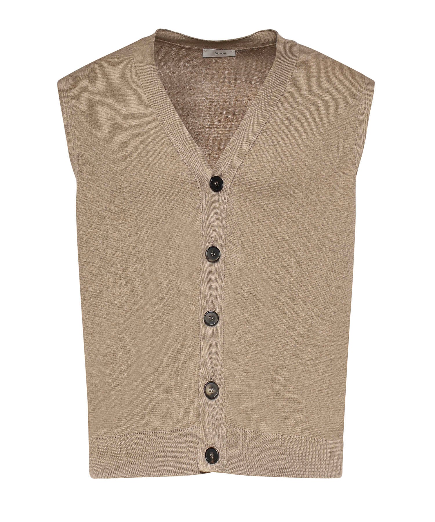 Gilet in maglia di lana G6AB0007 06G GRIFONI 
