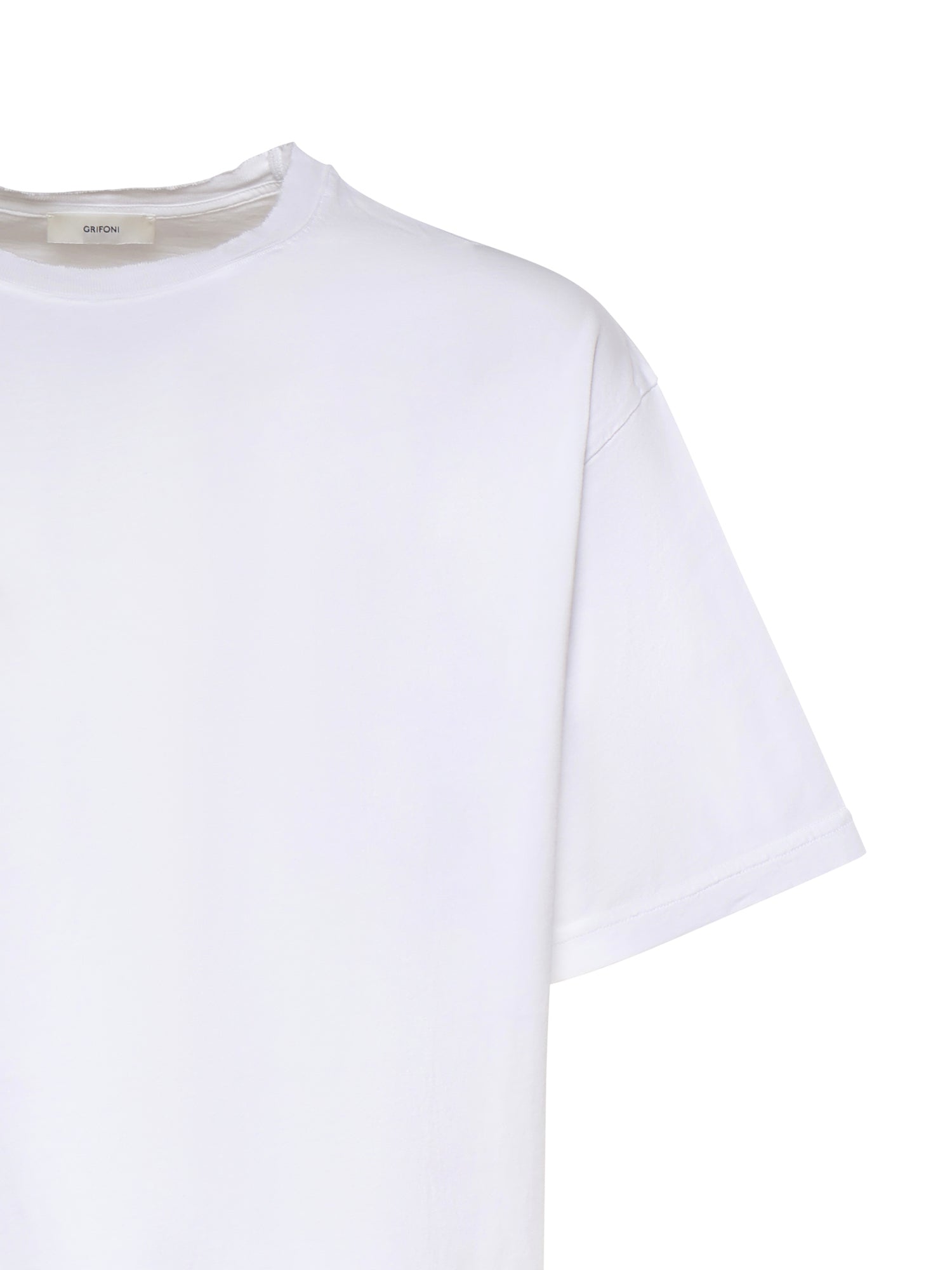 T-shirt in cotone G6AB0030 01 GRIFONI 