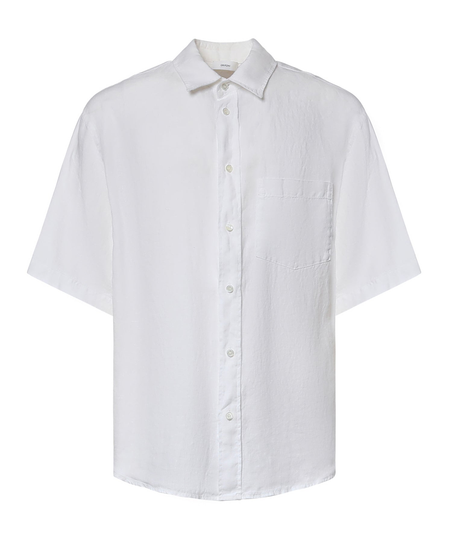 Camicia in lino G6AB0041 01 GRIFONI 