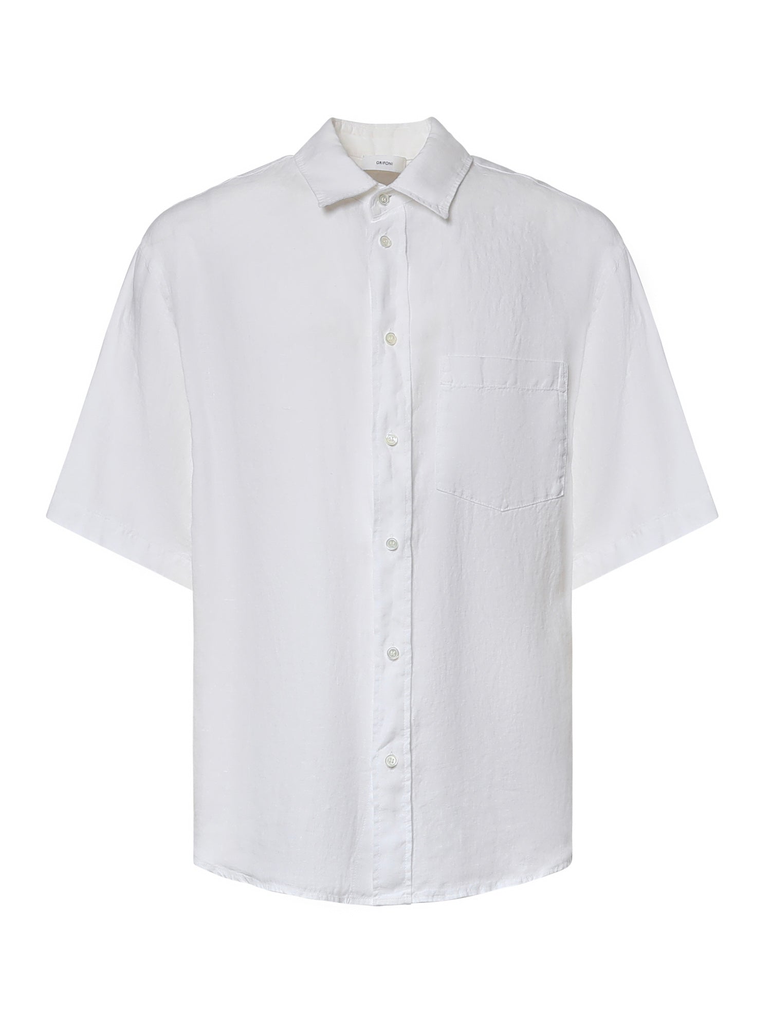 Camicia in lino G6AB0041 01 GRIFONI 