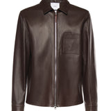 Overshirt in pelle G6AB0068 65G GRIFONI 