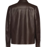 Overshirt in pelle G6AB0068 65G GRIFONI 