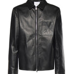 Overshirt in pelle G6AB0068 99 GRIFONI 