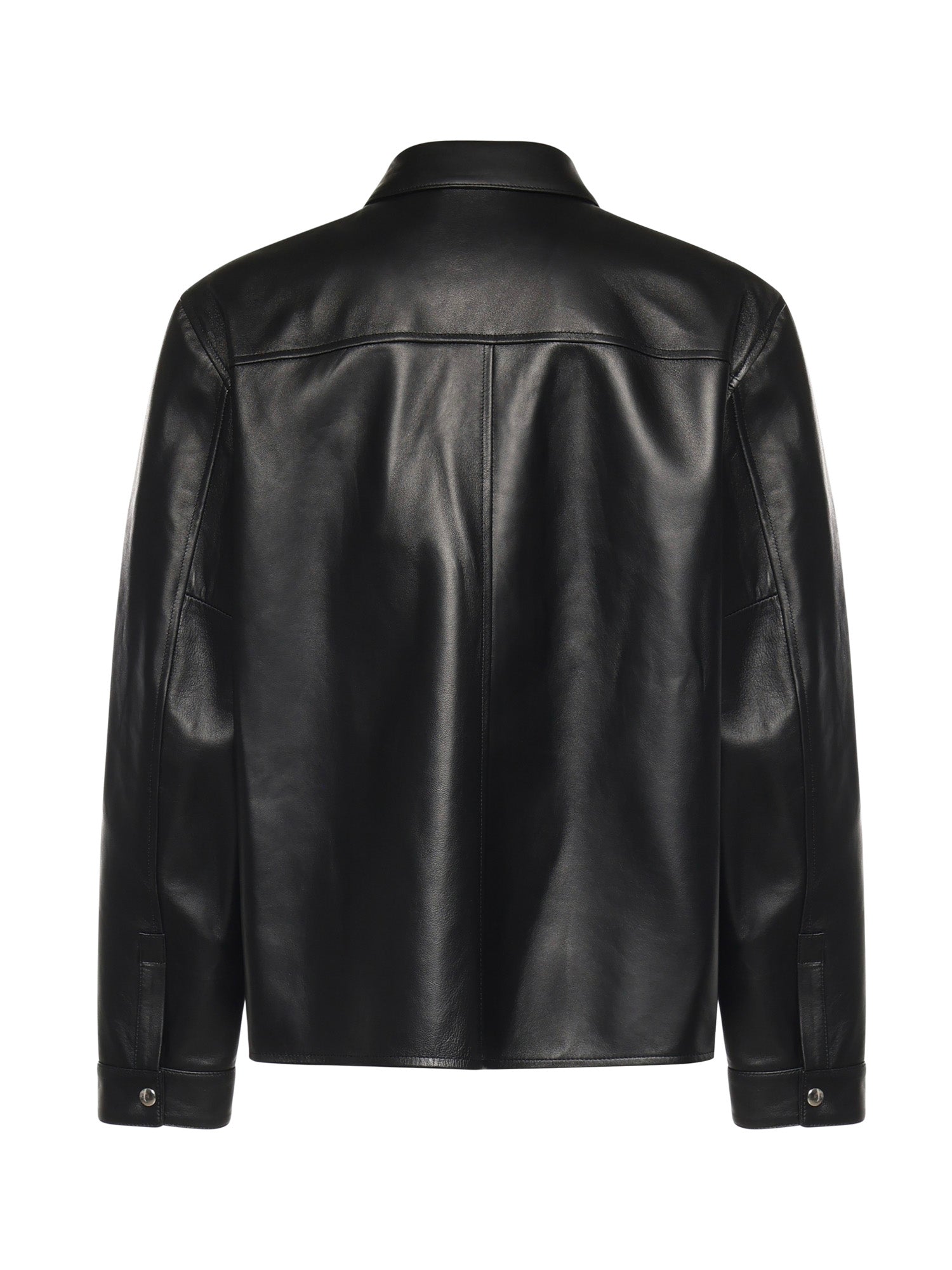Overshirt in pelle G6AB0068 99 GRIFONI 