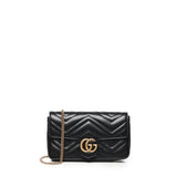 Borsa a spalla GG Marmont piccola in pelle 751526 AACCE1061 GUCCI 