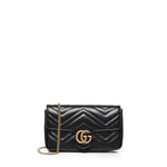 Borsa a spalla GG Marmont piccola in pelle 751526 AACCE1061 GUCCI 