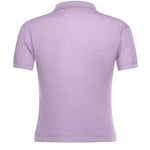 Polo Shrunken in cashmere W10111WF DUSK GUEST IN RESIDENCE 