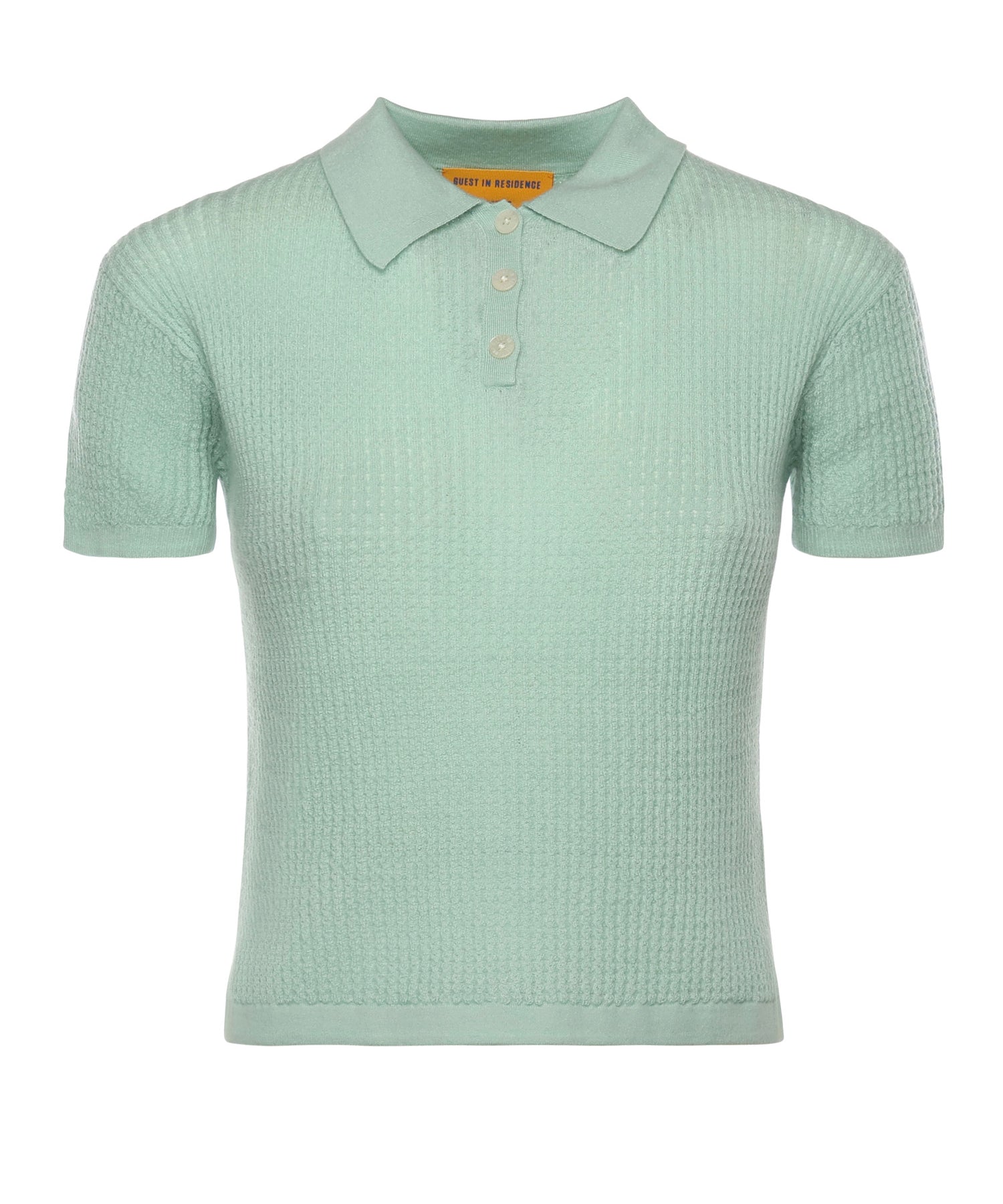 Polo Shrunken in cashmere W10111WF SEAGLASS GUEST IN RESIDENCE 