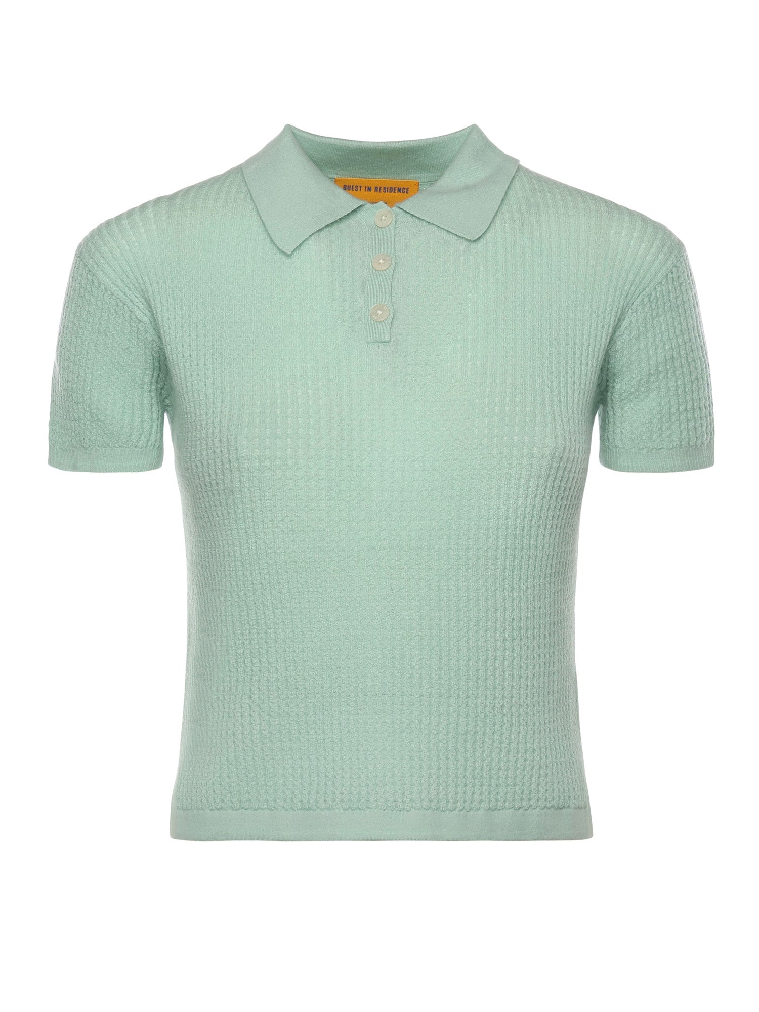 Polo Shrunken in cashmere W10111WF SEAGLASS GUEST IN RESIDENCE 