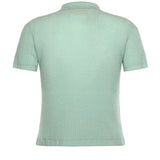 Polo Shrunken in cashmere W10111WF SEAGLASS GUEST IN RESIDENCE 